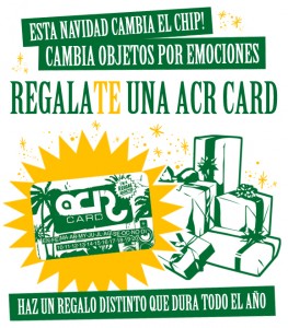 ACR Card, el regalo perfecto para los amantes del reggae estas Navidades