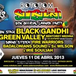 Black Gandhi y Green Valley protagonizarán la fiesta de presentación del Rototom Sunsplash 2013 en Barcelona