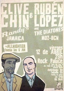 Rubén López & The Diatones + Clive Chin en Madrid