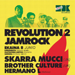 Revolutionary Brothers presenta Revolution 2 Jamrock el Sábado 8 de Junio en San Sebastián