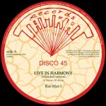 «Live In Harmony» es el nuevo 12″ de Ras Mat I y Bass Culture Players