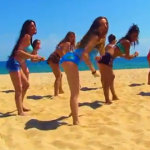 «Dancehall Twerking» en la playa con Attitude Dancehall Class Barcelona