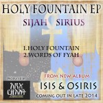 «Holy Fountain» es el nombre del nuevo EP de Sijah Sirius