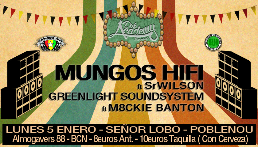 Reggaees Dub Academy En La Noche De Reyes Con Mungos Hi Fi Ft Sr