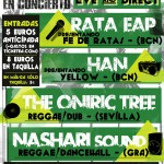 AGENDA: Pull Up Tour con Rata EAP + Han + Nasharï Sound + The Oniric Tree. Ven a precio reducido con tu ACR Card