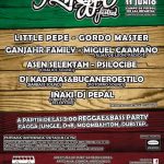 El cartel del primer Jaén Reggae Festival trae a los grandes  del panorama estatal